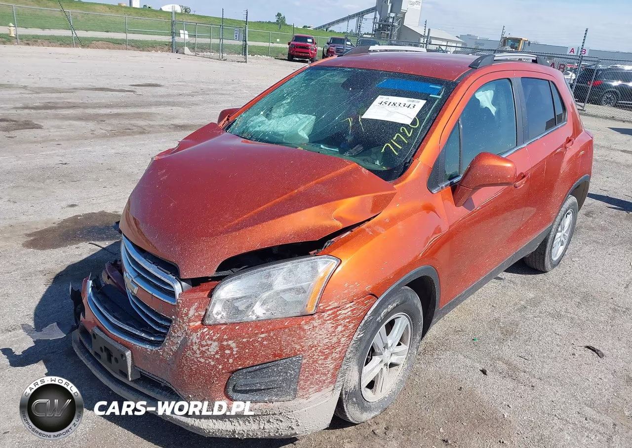 2016 Chevrolet Trax Lt VIN:KL7CJLSB1GB599383 - 2
