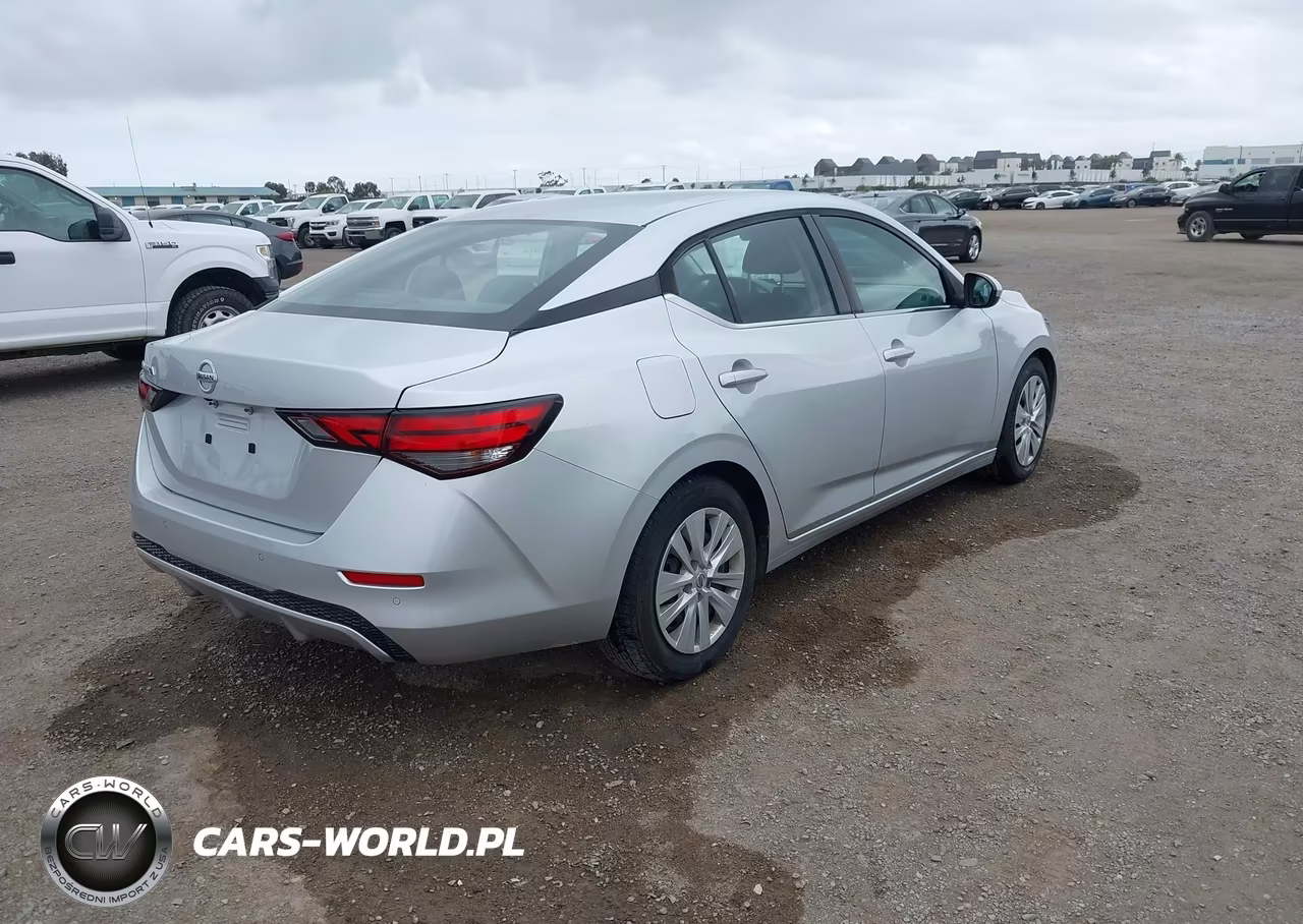2022 Nissan Sentra S Xtronic Cvt VIN:3N1AB8BV1NY274510 - 4