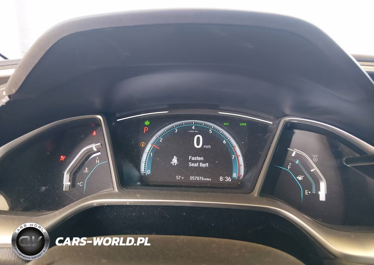 2021 Honda Civic Ex VIN:2HGFC1F35MH705226 - 7