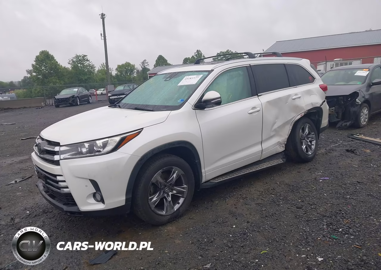 2017 Toyota Highlander Limited Platinum VIN:5TDDZRFH9HS419742 - 2