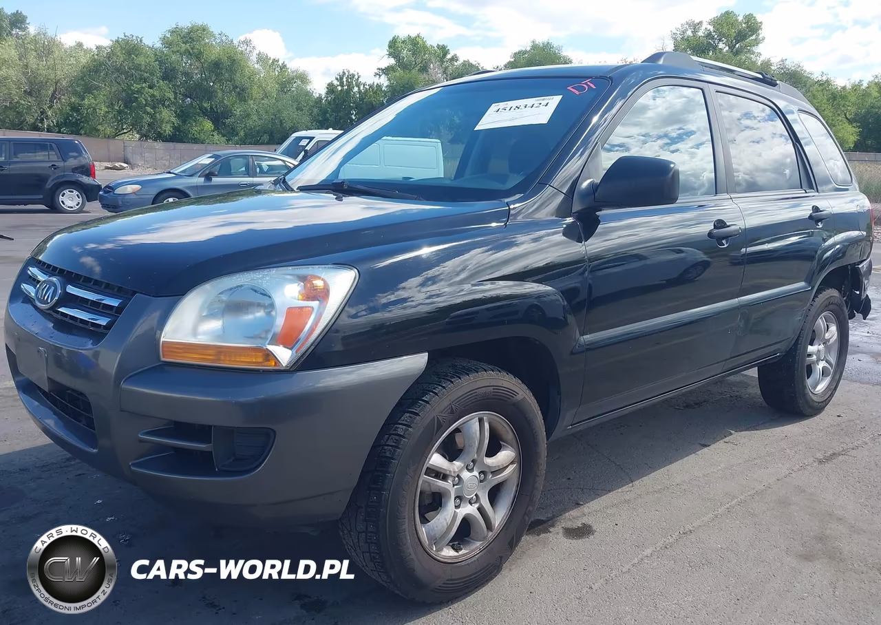 2008 Kia Sportage Lx V6 VIN:KNDJE723287492927 - 2