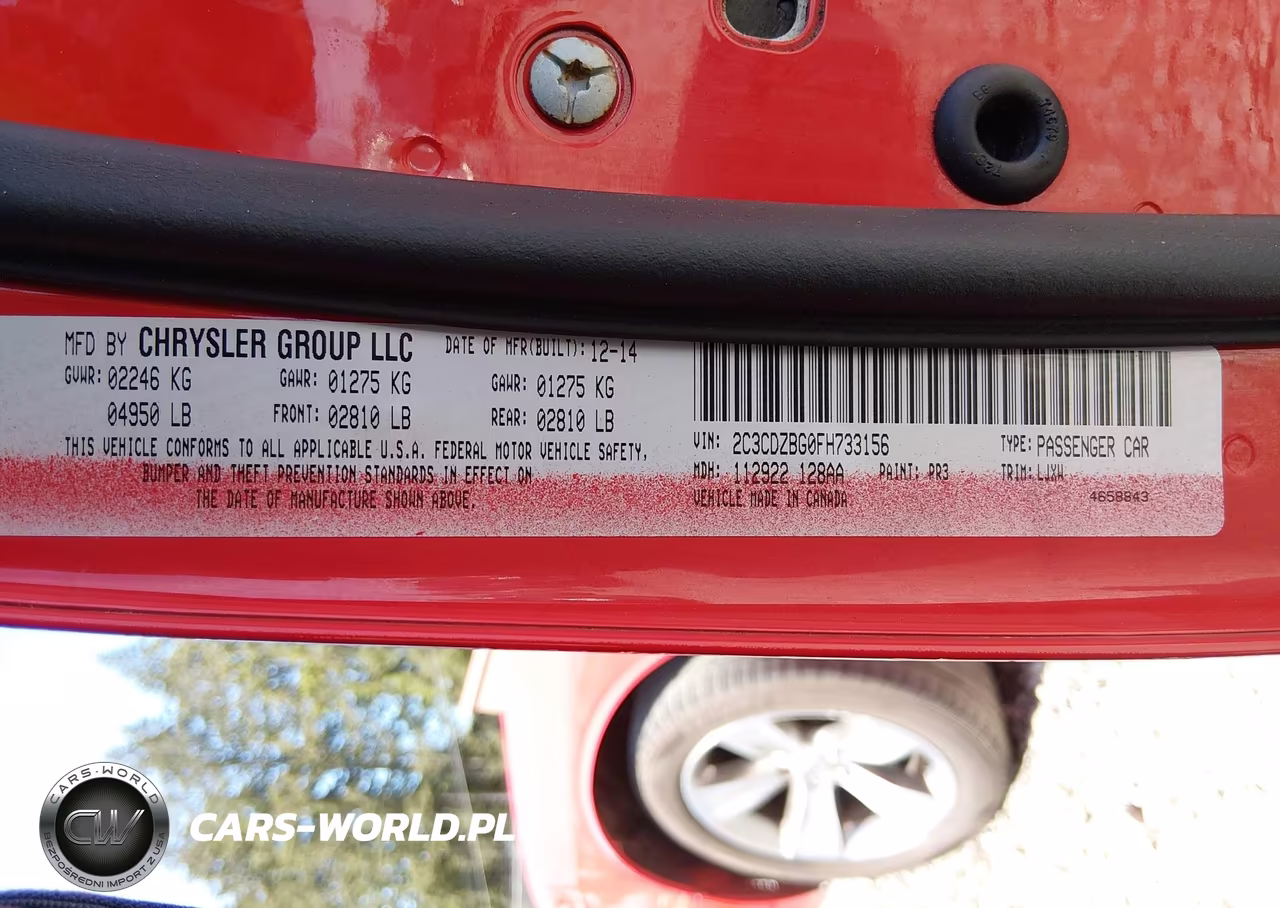 2015 Dodge Challenger Sxt Plus VIN:2C3CDZBG0FH733156 - 9