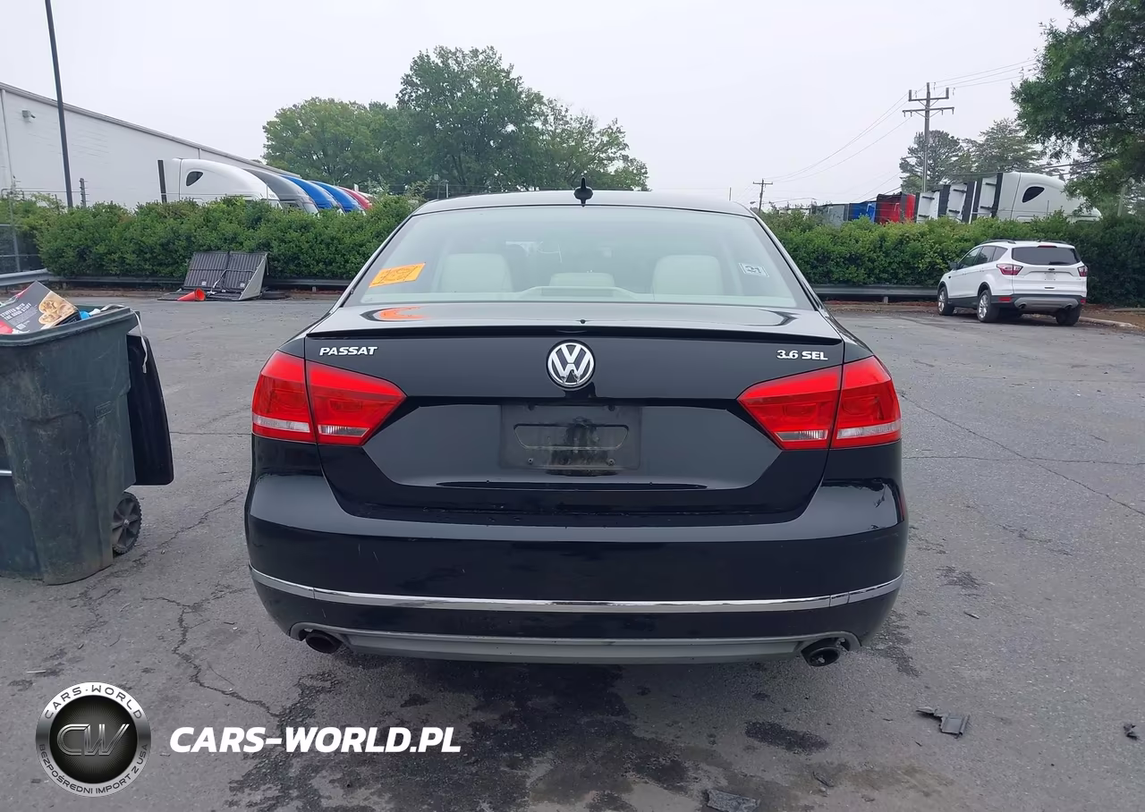 2012 Volkswagen Passat 3.6L V6 Sel Premium VIN:1VWCM7A38CC012237 - 16