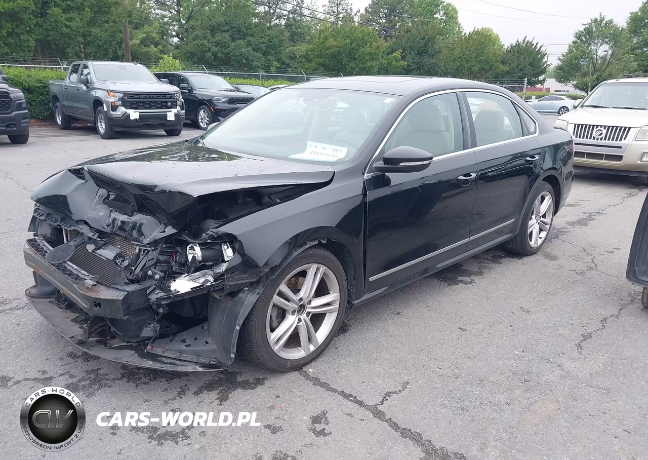 2012 Volkswagen Passat 3.6L V6 Sel Premium VIN:1VWCM7A38CC012237 - 2
