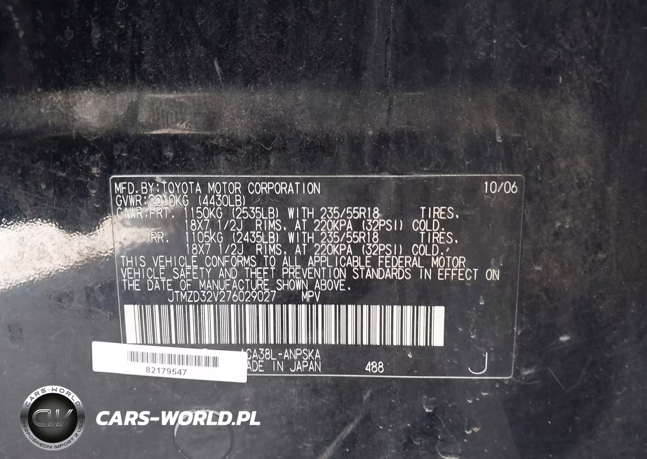 2007 Toyota Rav4 Sport VIN:JTMZD32V276029027 - 9