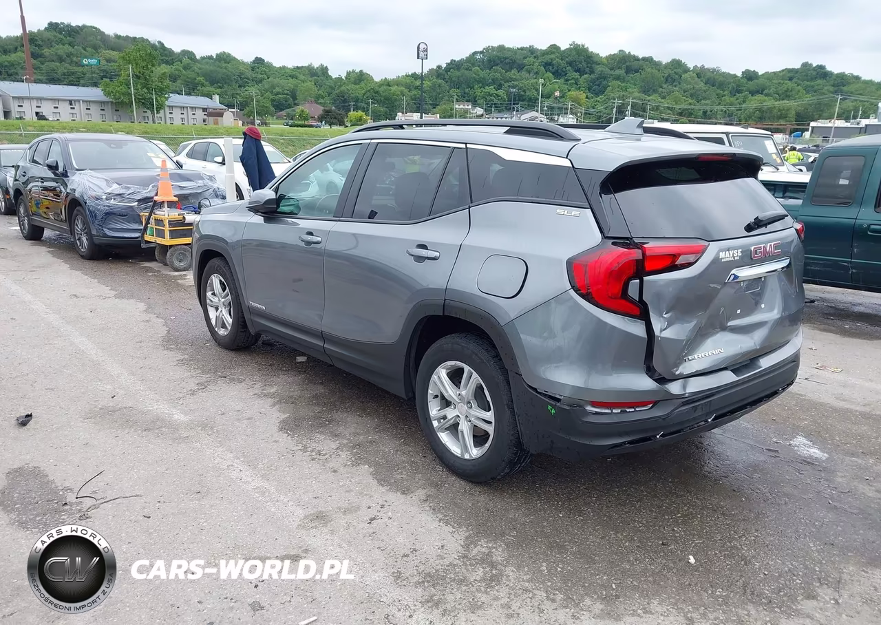 2021 GMC Terrain Fwd Sle VIN:3GKALMEV5ML328471 - 3