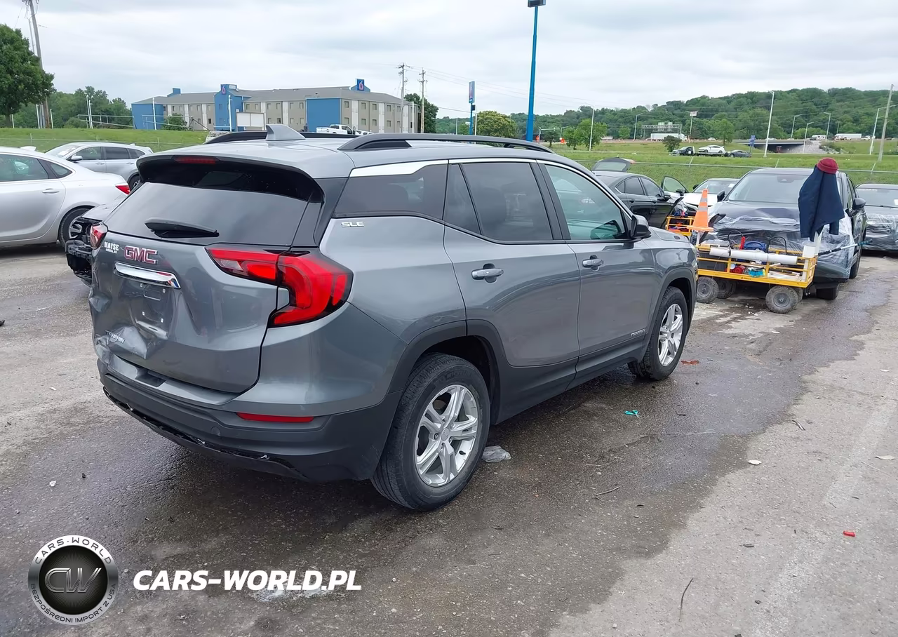 2021 GMC Terrain Fwd Sle VIN:3GKALMEV5ML328471 - 4