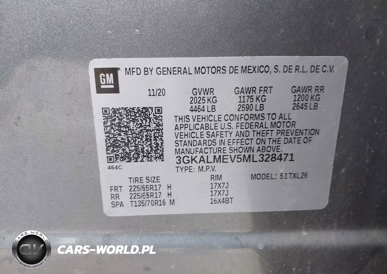 2021 GMC Terrain Fwd Sle VIN:3GKALMEV5ML328471 - 9