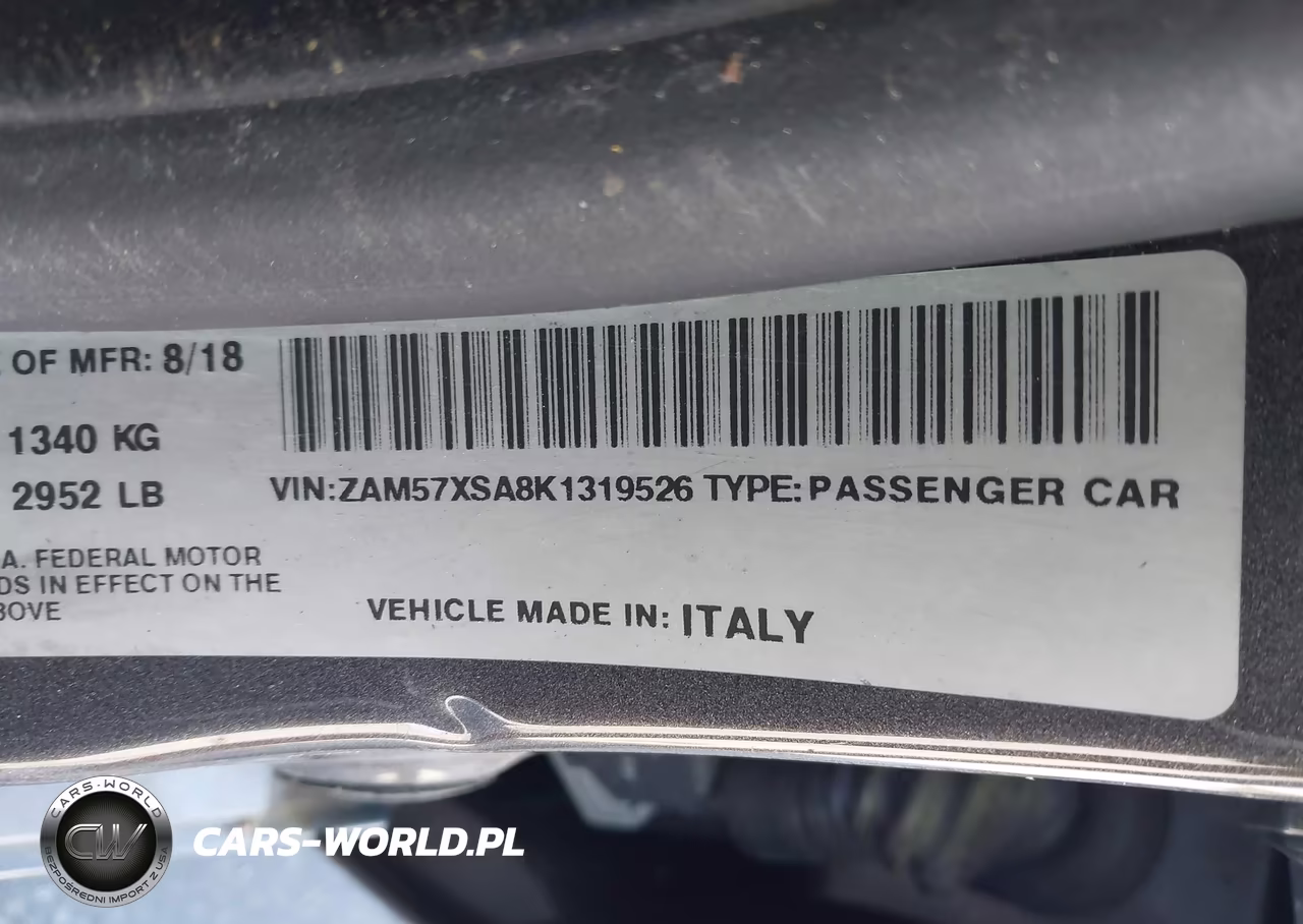 2019 Maserati Ghibli VIN:ZAM57XSA8K1319526 - 9
