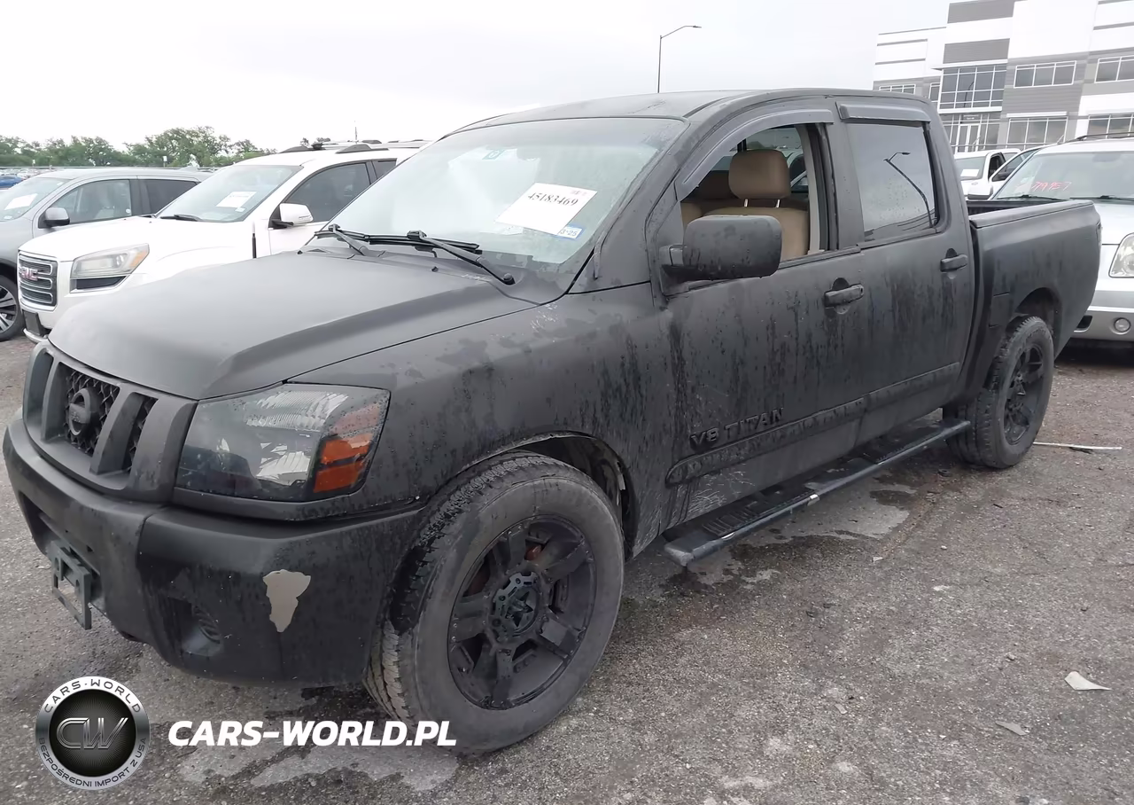 2009 Nissan Titan Se VIN:1N6BA07D19N307589 - 2