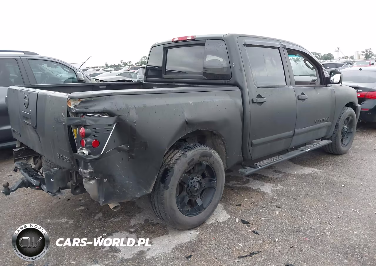 2009 Nissan Titan Se VIN:1N6BA07D19N307589 - 4