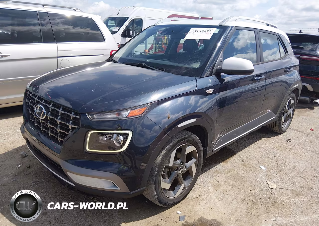 2021 Hyundai Venue Denim VIN:KMHRC8A33MU089448 - 2
