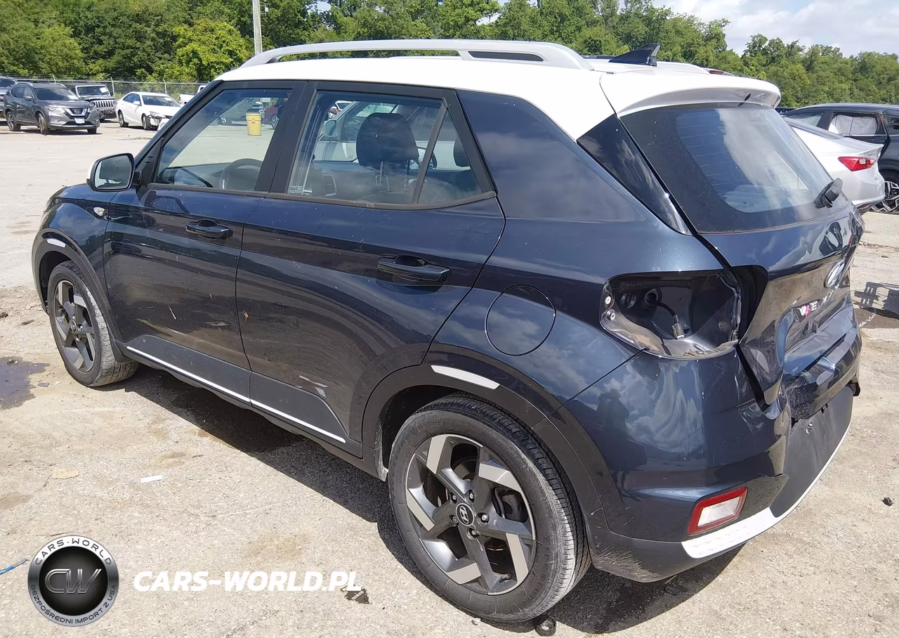 2021 Hyundai Venue Denim VIN:KMHRC8A33MU089448 - 3