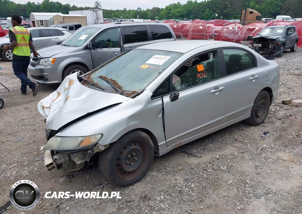 2008 Honda Civic Lx VIN:1HGFA16578L071000 - 2