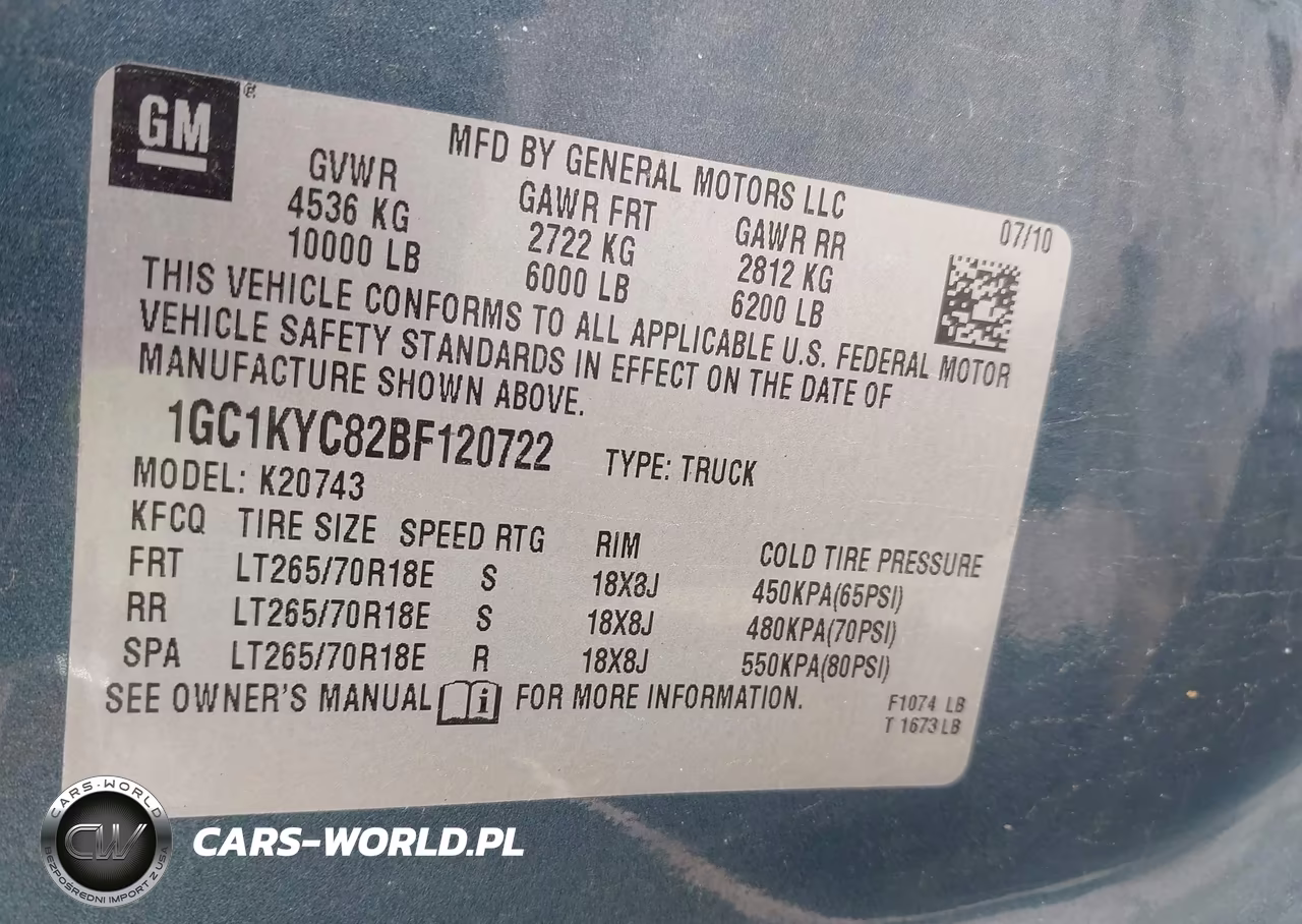 2011 Chevrolet Silverado 2500Hd Ltz VIN:1GC1KYC82BF120722 - 9