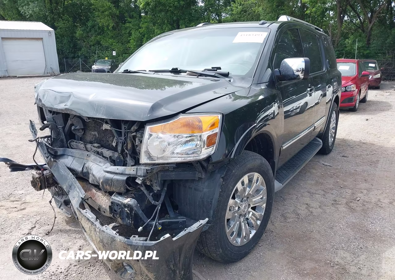 2015 Nissan Armada Platinum VIN:5N1BA0NE6FN610051 - 2