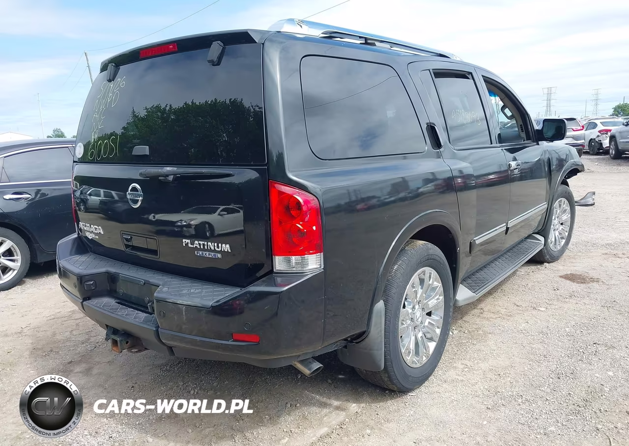 2015 Nissan Armada Platinum VIN:5N1BA0NE6FN610051 - 4
