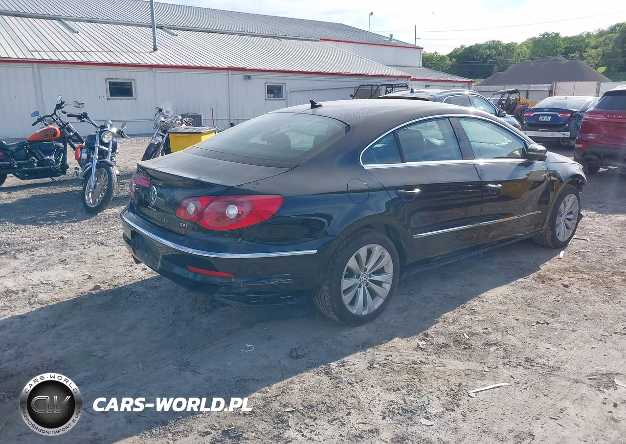 2012 Volkswagen Cc R-Line-Sport VIN:WVWMN7AN6CE516649 - 4