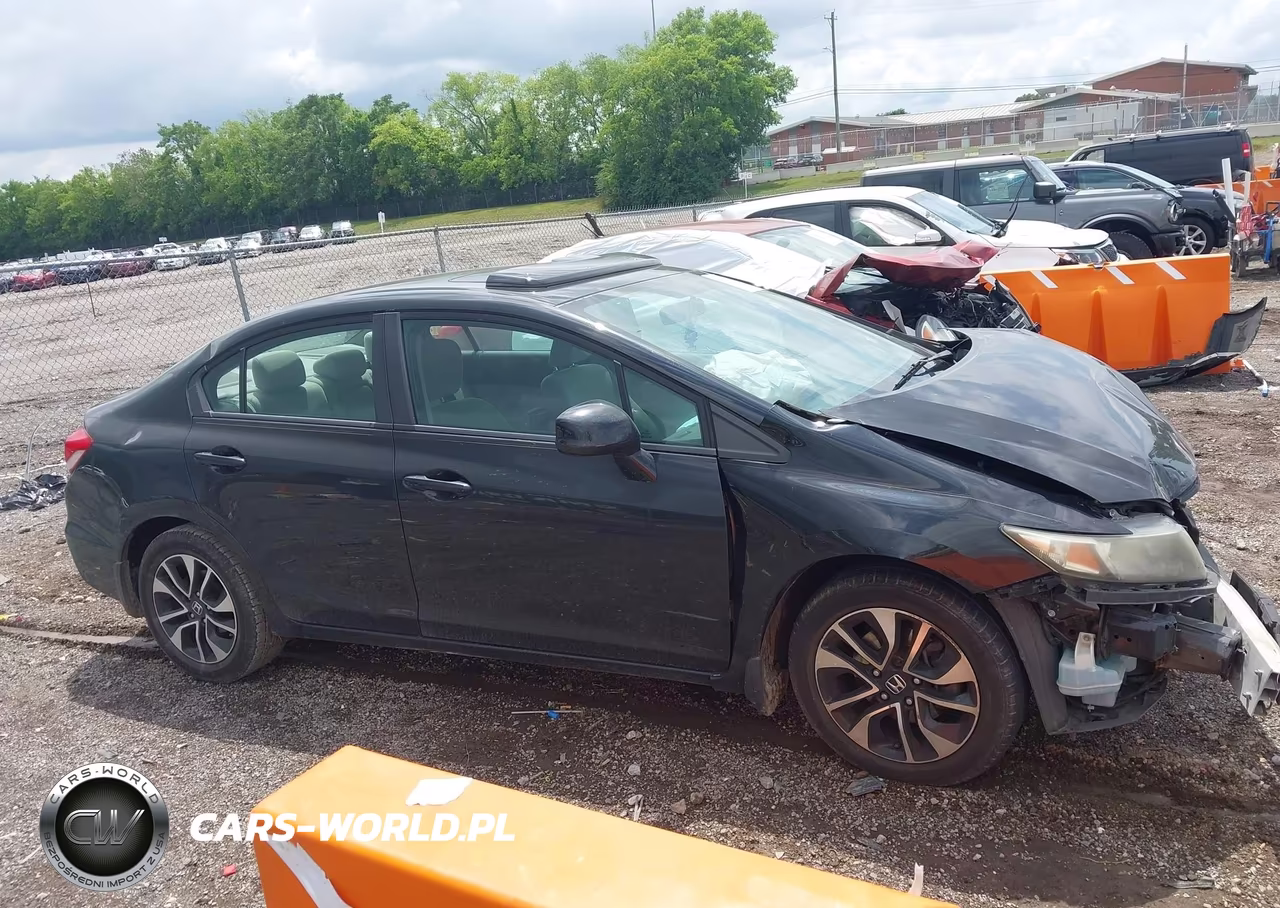 2013 Honda Civic Ex VIN:19XFB2F8XDE045098 - 14
