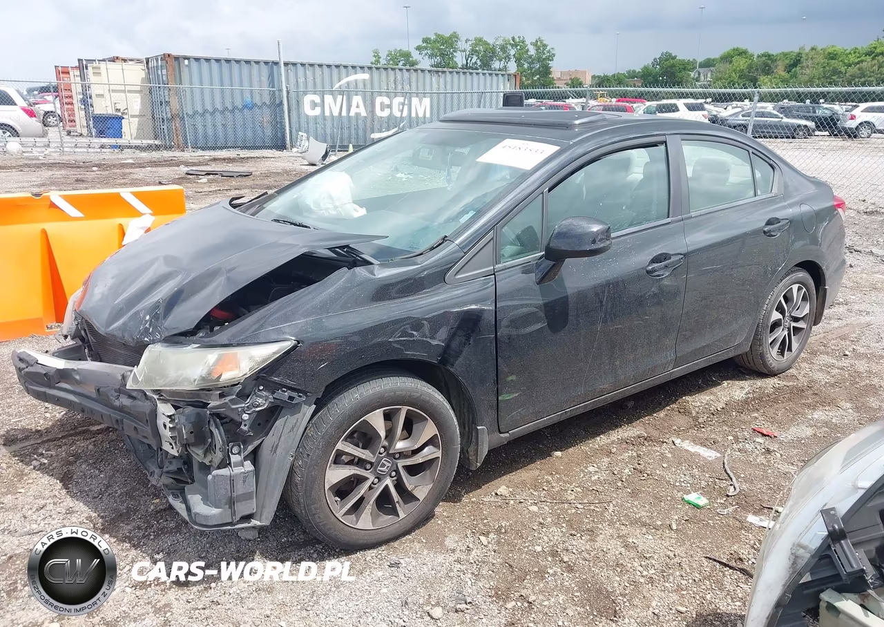 2013 Honda Civic Ex VIN:19XFB2F8XDE045098 - 2