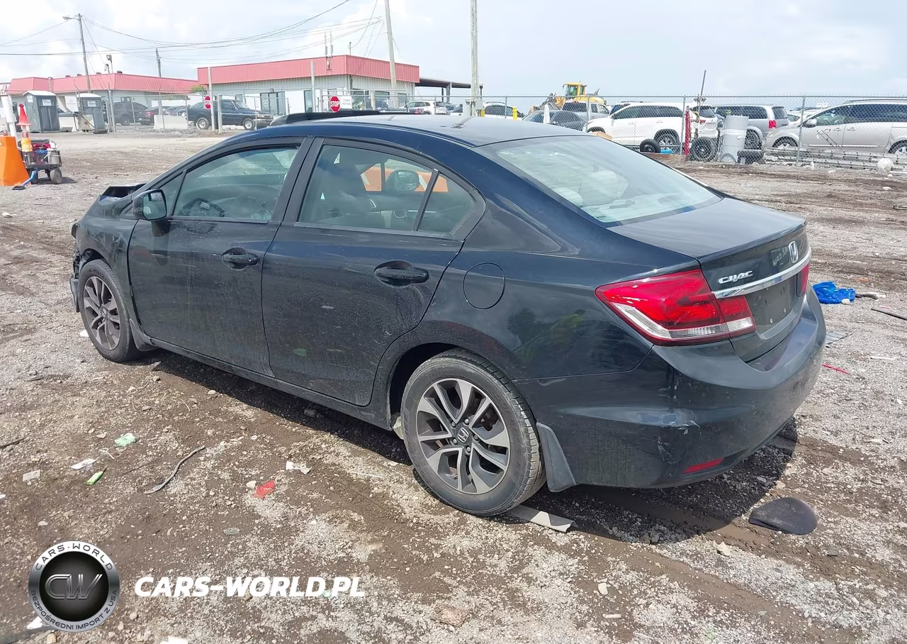 2013 Honda Civic Ex VIN:19XFB2F8XDE045098 - 3