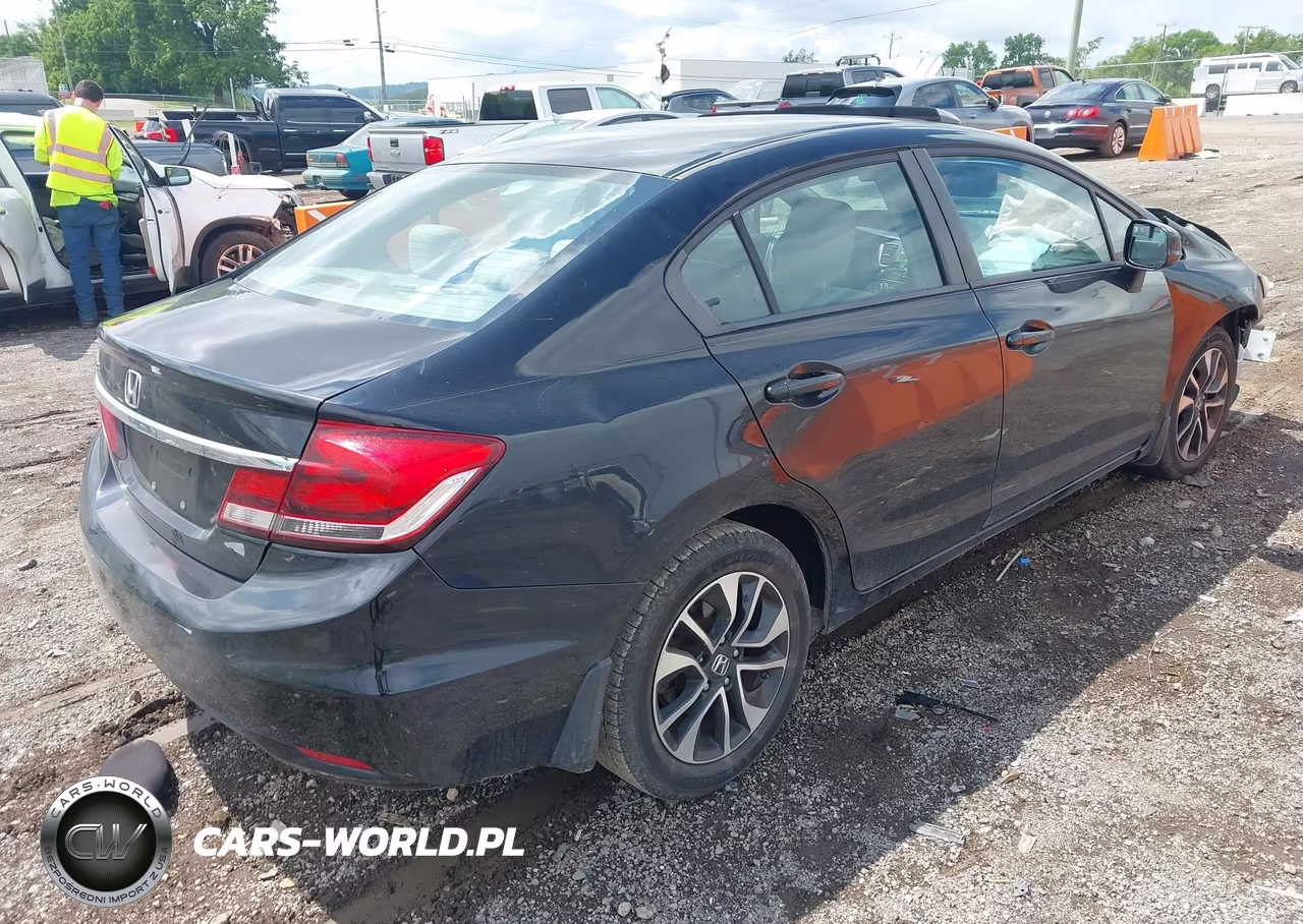 2013 Honda Civic Ex VIN:19XFB2F8XDE045098 - 4