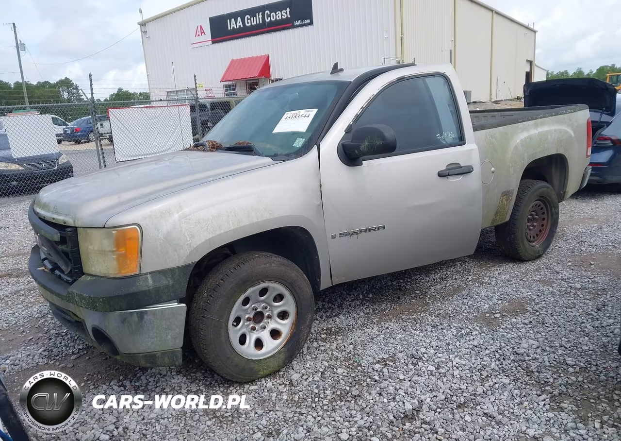 2008 GMC Sierra 1500 Work Truck VIN:1GTEC14X88Z186095 - 2