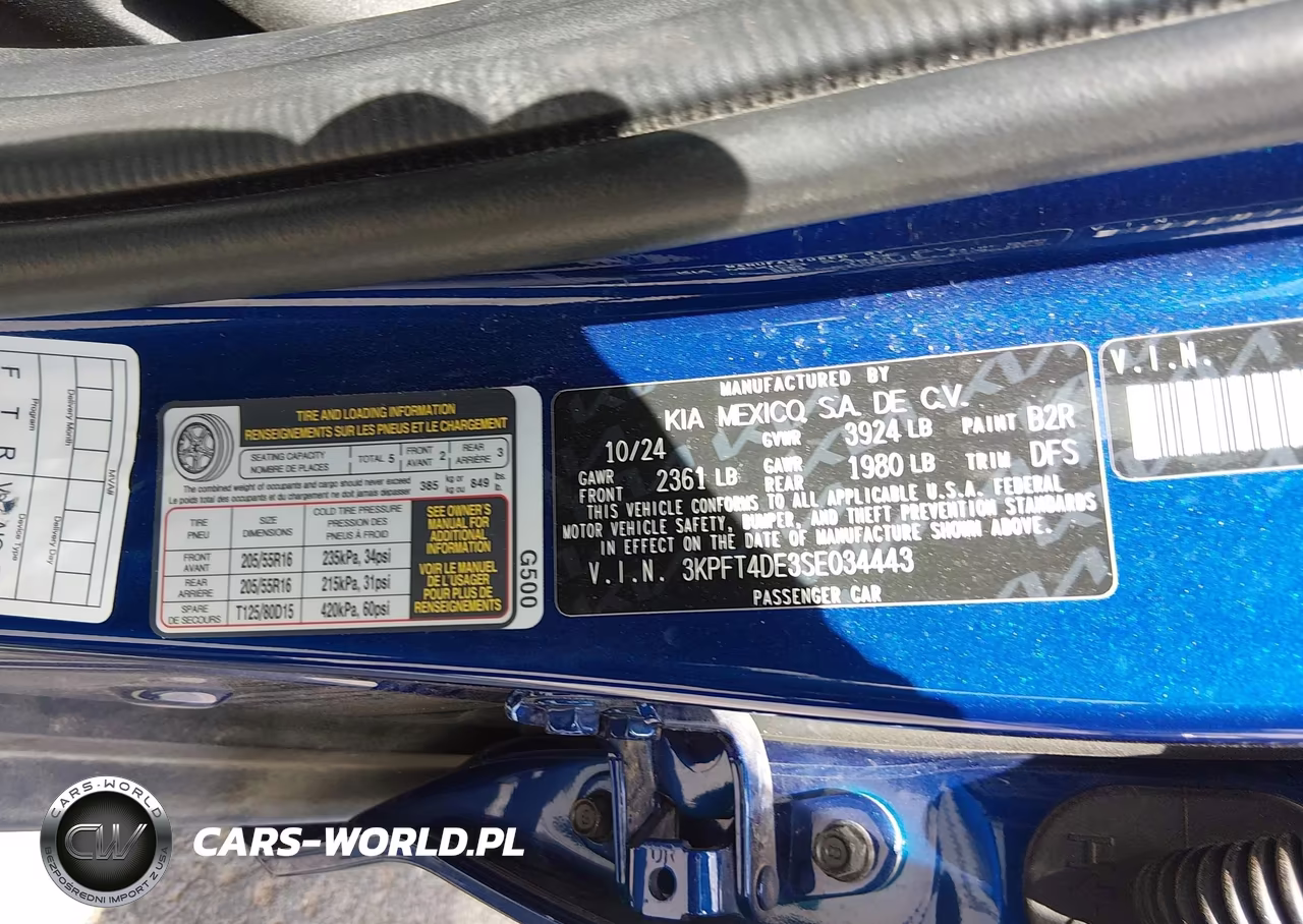 2025 Kia K4 Lxs VIN:3KPFT4DE3SE034443 - 9