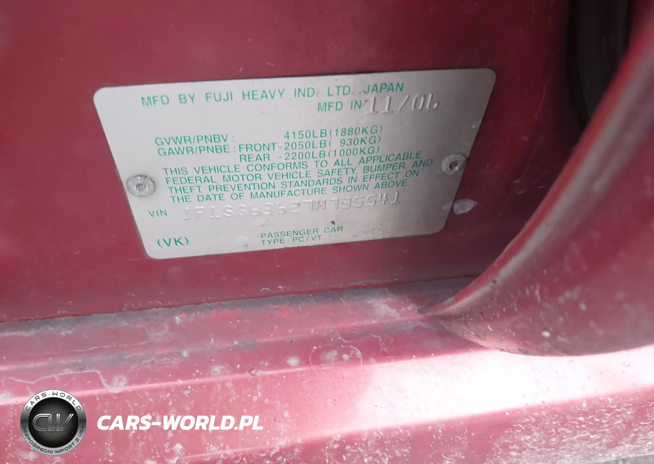 2007 Subaru Forester Sports 2.5X VIN:JF1SG63627H735541 - 9
