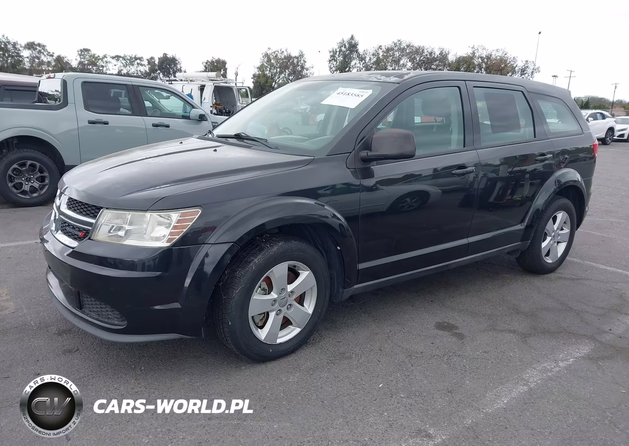 2013 Dodge Journey American Value Pkg VIN:3C4PDCAB5DT537668 - 2