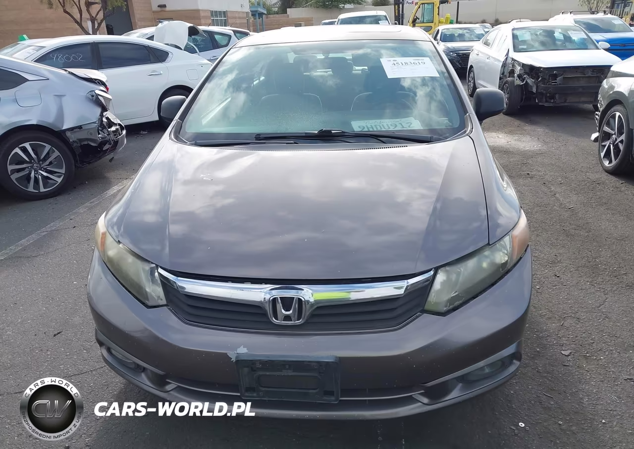 2012 Honda Civic Ex VIN:2HGFB2F80CH317291 - 12