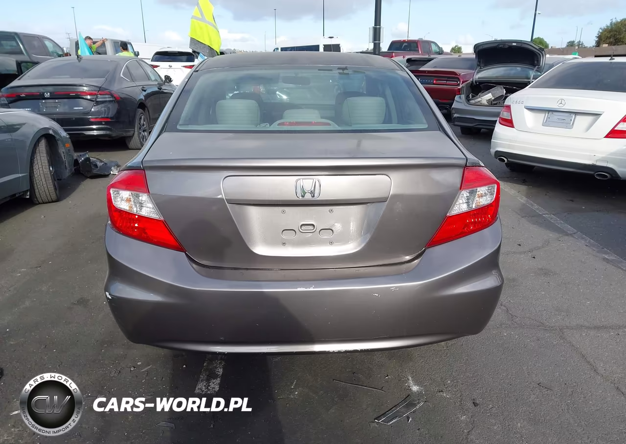 2012 Honda Civic Ex VIN:2HGFB2F80CH317291 - 16