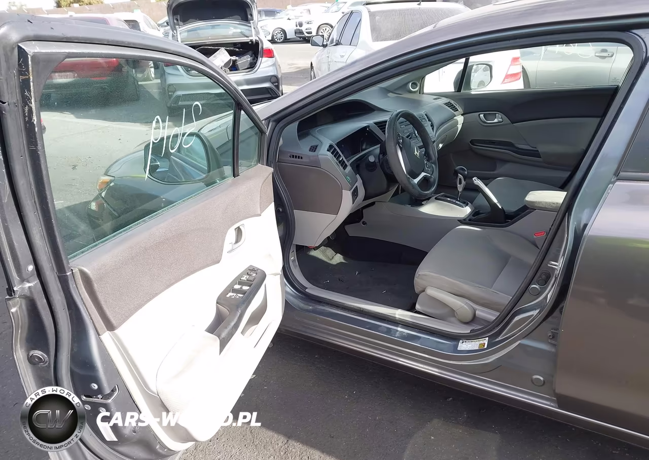 2012 Honda Civic Ex VIN:2HGFB2F80CH317291 - 5