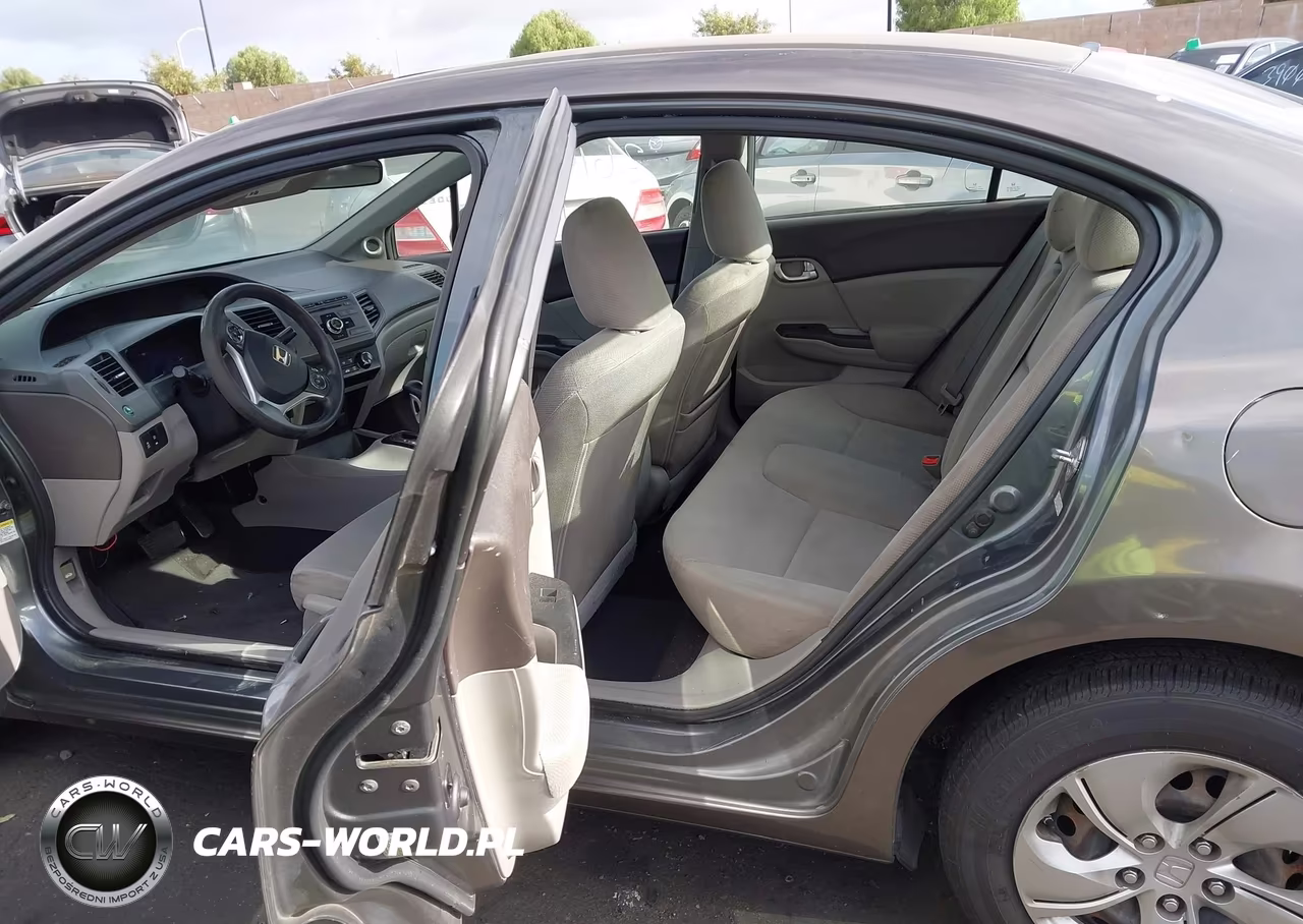 2012 Honda Civic Ex VIN:2HGFB2F80CH317291 - 8