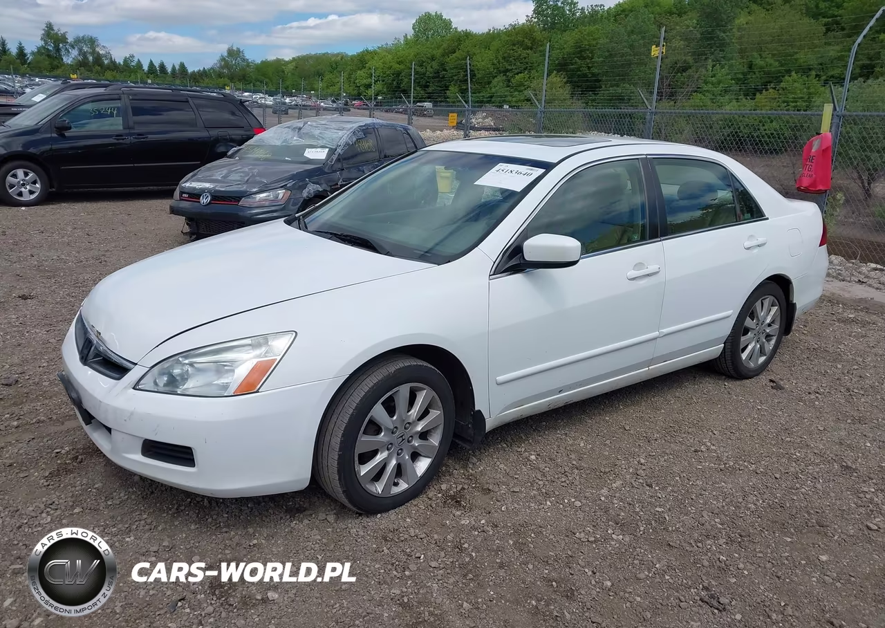 2007 Honda Accord 3.0 Ex VIN:1HGCM66817A006042 - 2