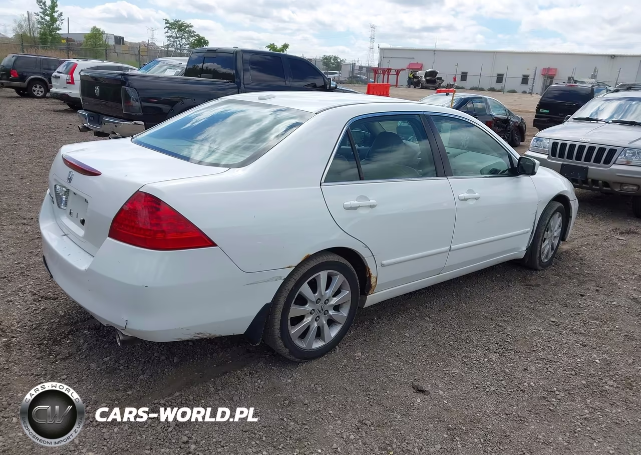 2007 Honda Accord 3.0 Ex VIN:1HGCM66817A006042 - 4