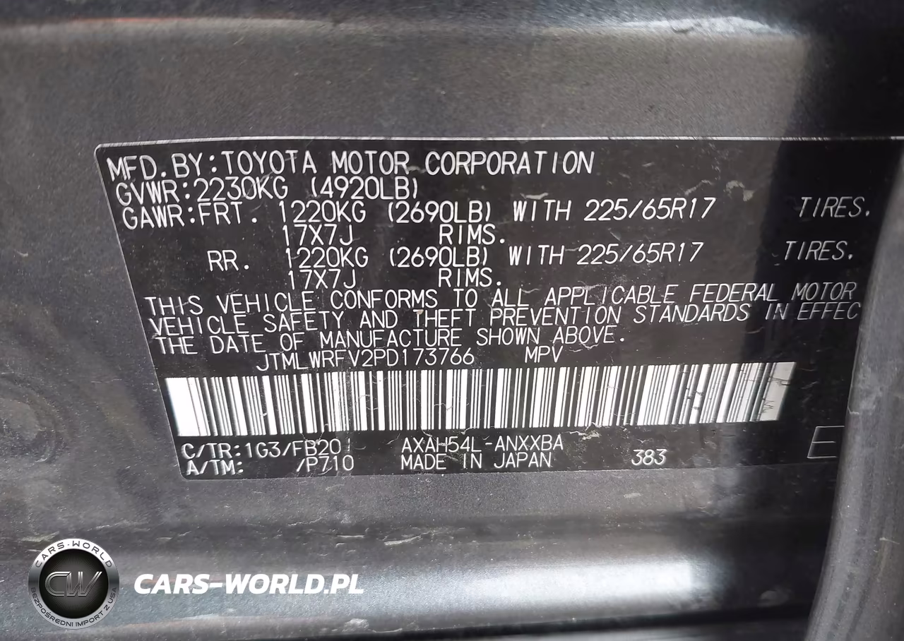 2023 Toyota Rav4 Hybrid Le VIN:JTMLWRFV2PD173766 - 9