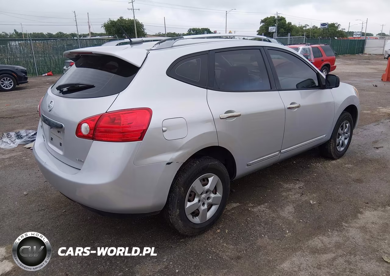 2014 Nissan Rogue Select S VIN:JN8AS5MVXEW703860 - 4