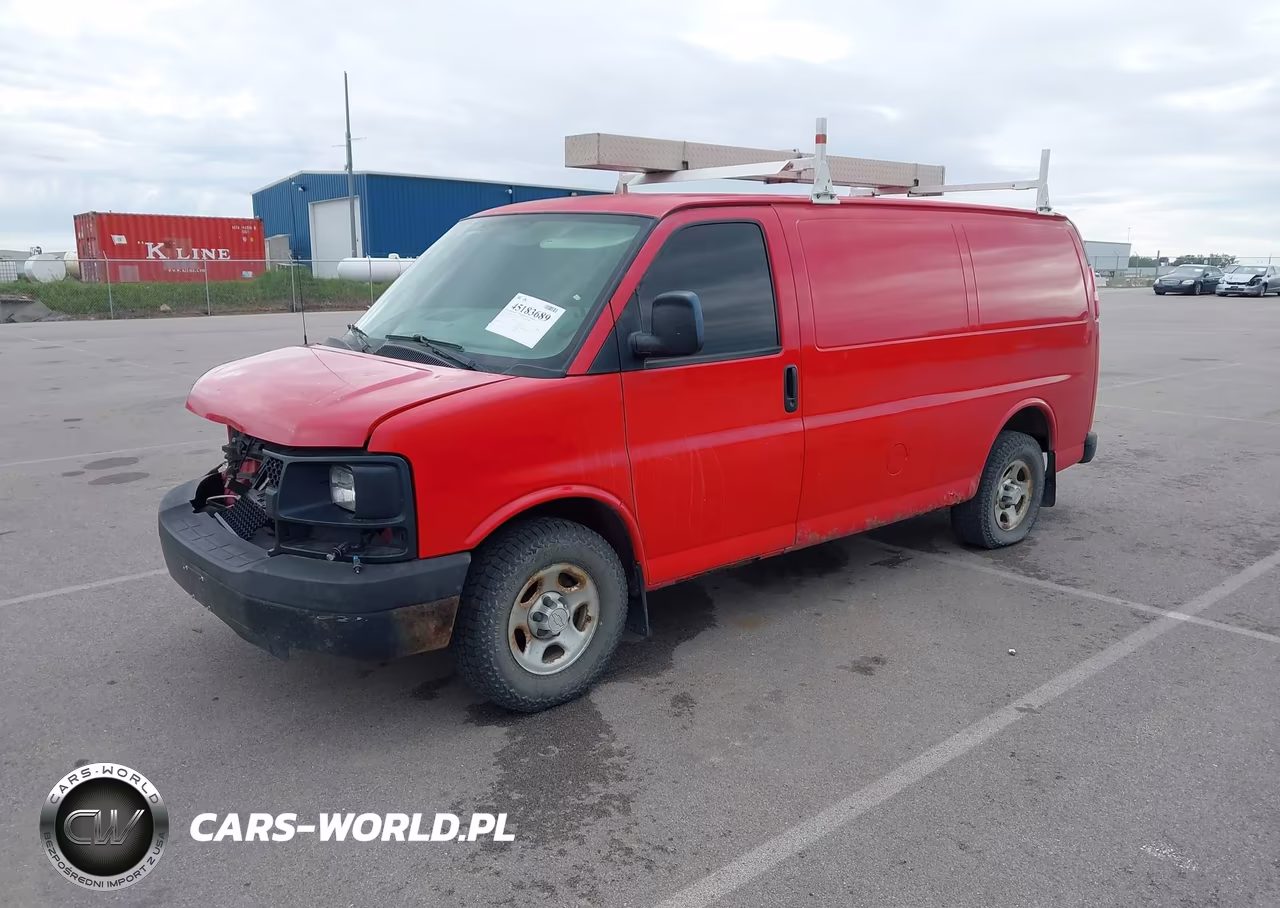 2008 Chevrolet Express Work Van VIN:1GCFG15X281183862 - 2