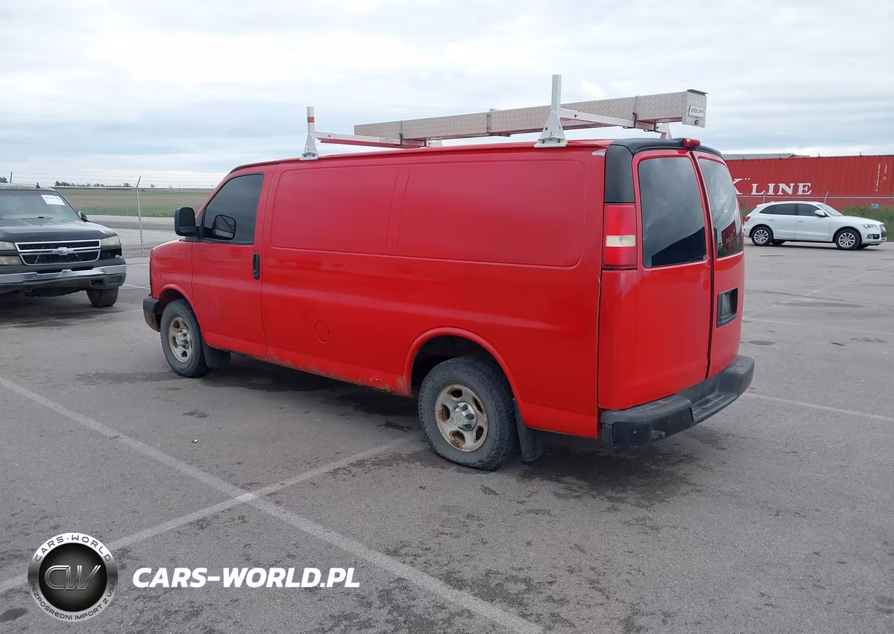 2008 Chevrolet Express Work Van VIN:1GCFG15X281183862 - 3