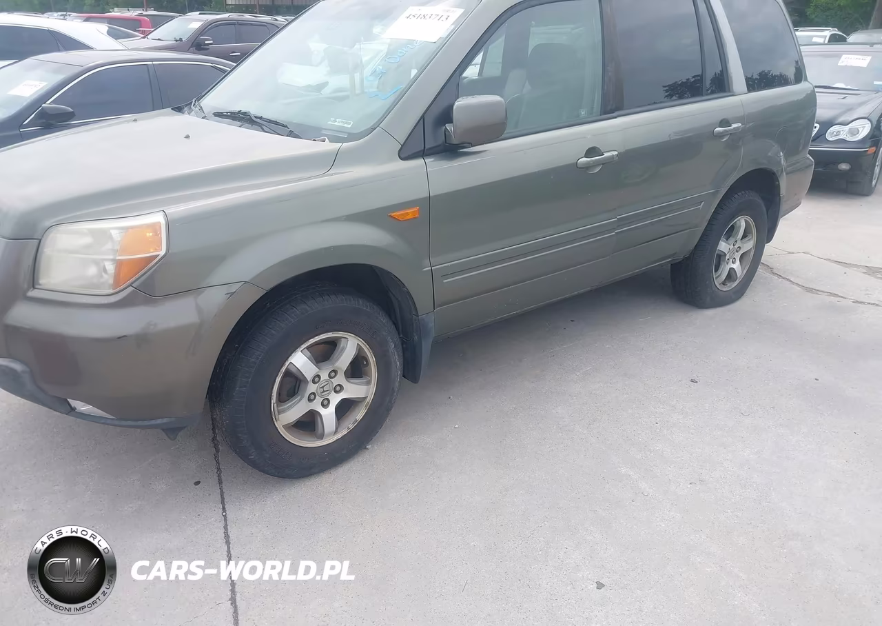 2007 Honda Pilot Ex-L VIN:5FNYF18737B012325 - 2