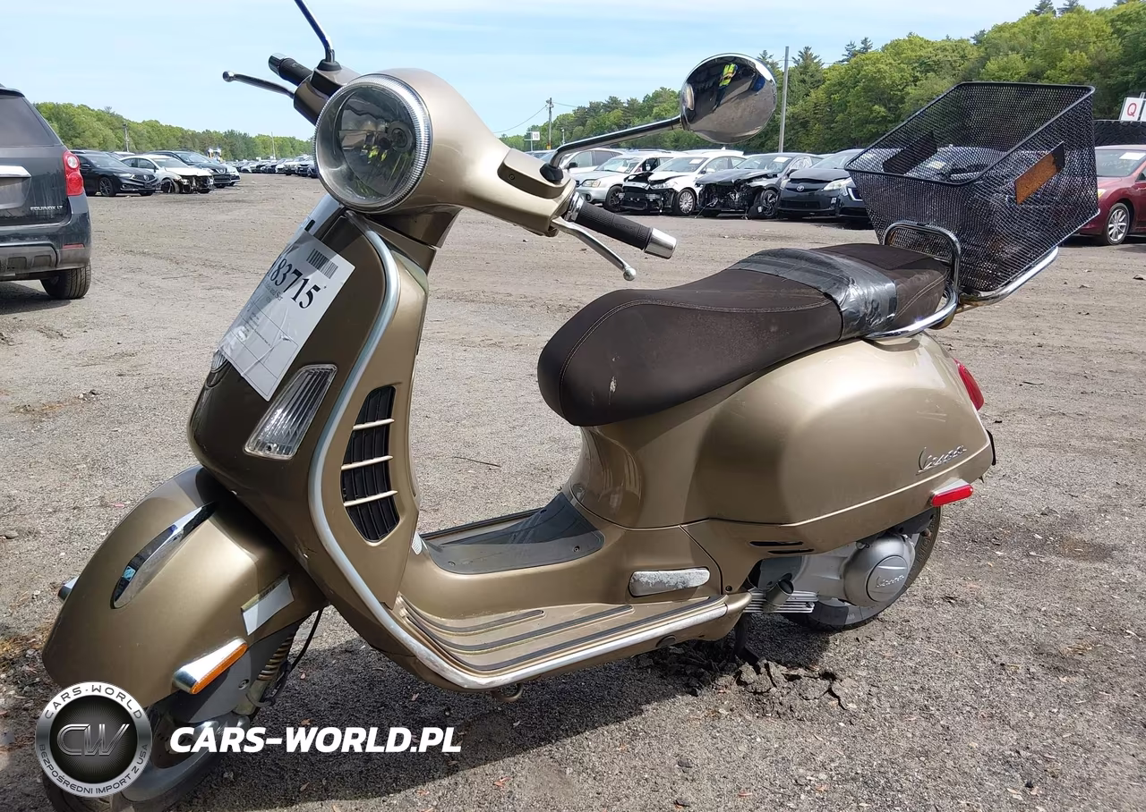 2013 Vespa Gts 300 Super VIN:ZAPM459L9D5801372 - 2