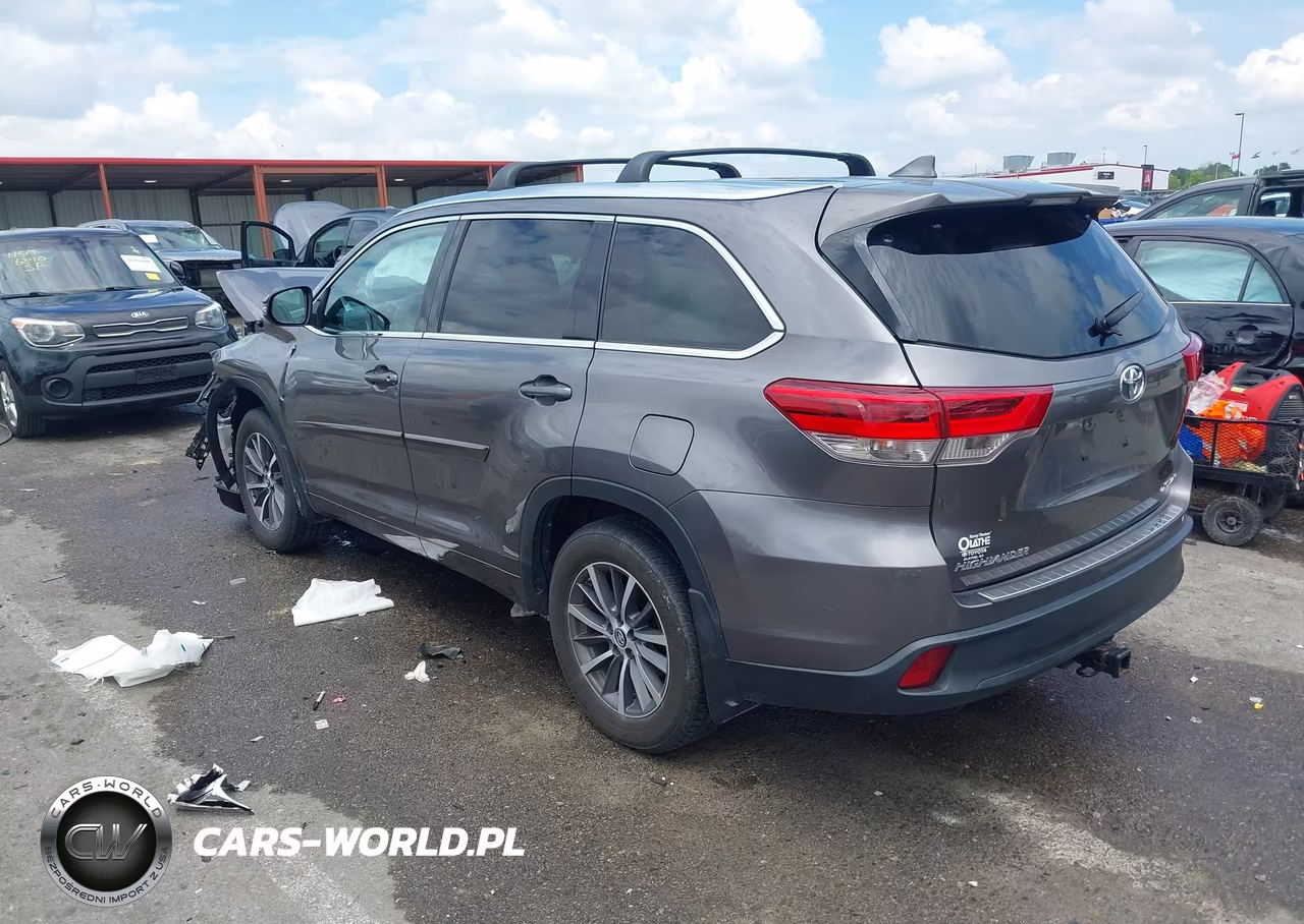 2018 Toyota Highlander Xle VIN:5TDJZRFH2JS866020 - 3