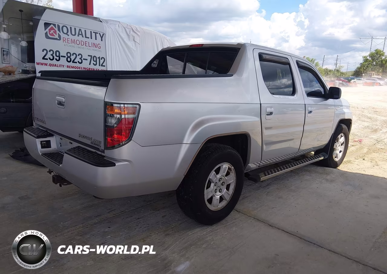 2008 Honda Ridgeline Rts VIN:2HJYK16448H515549 - 4