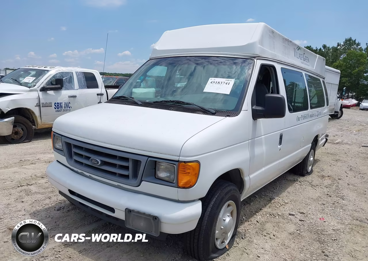 2007 Ford E-250 Commercial-Recreational VIN:1FTNS24W87DA65417 - 2