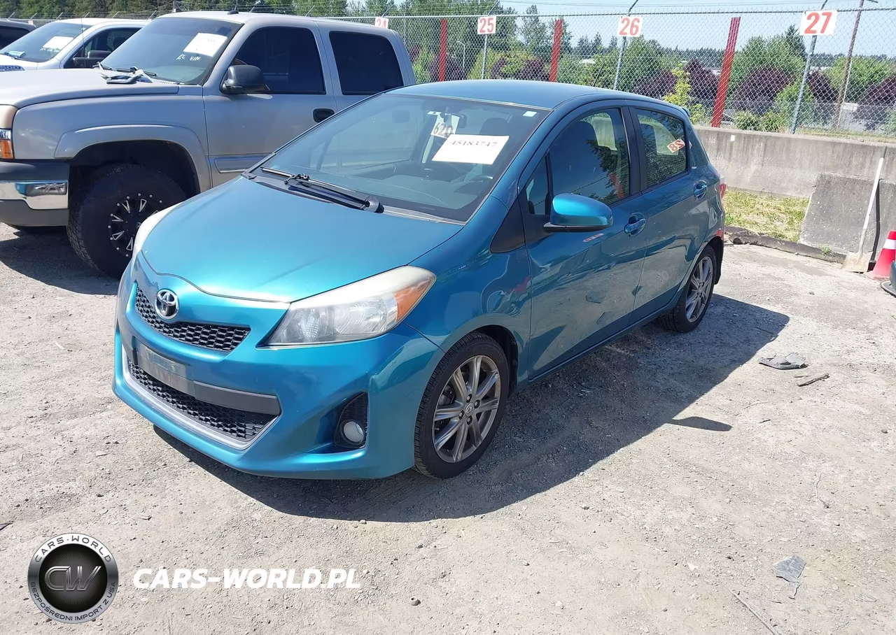 2014 Toyota Yaris Se (Tmc-Cbu Plant) VIN:JTDKTUD39ED581767 - 2