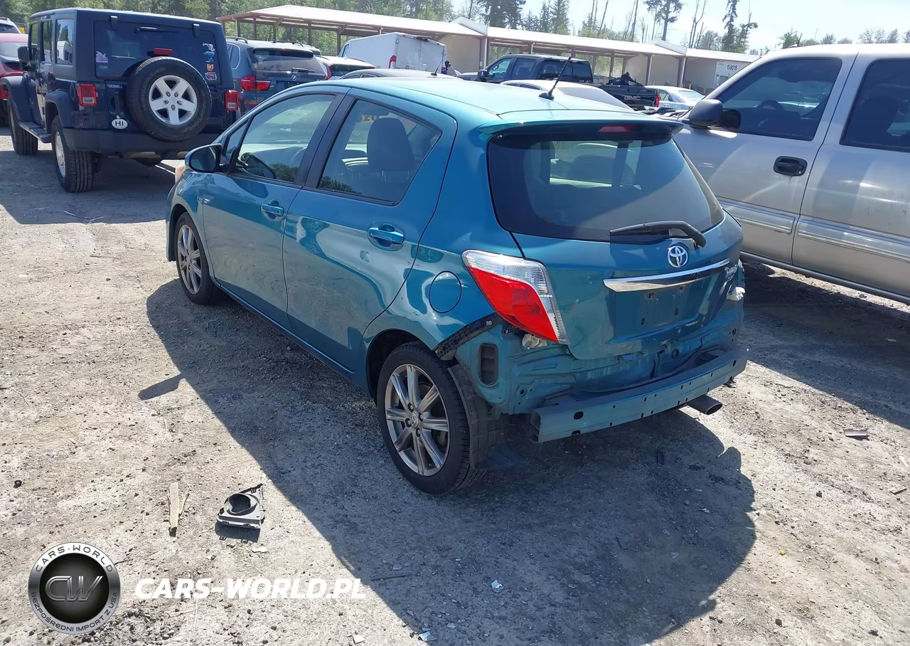 2014 Toyota Yaris Se (Tmc-Cbu Plant) VIN:JTDKTUD39ED581767 - 3