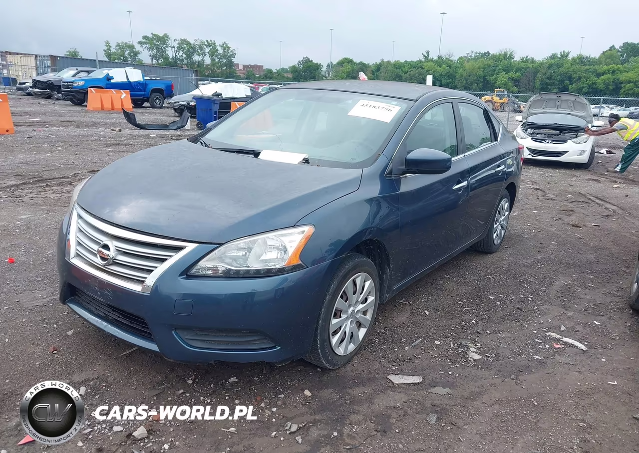 2015 Nissan Sentra Sv VIN:3N1AB7AP5FL681256 - 2