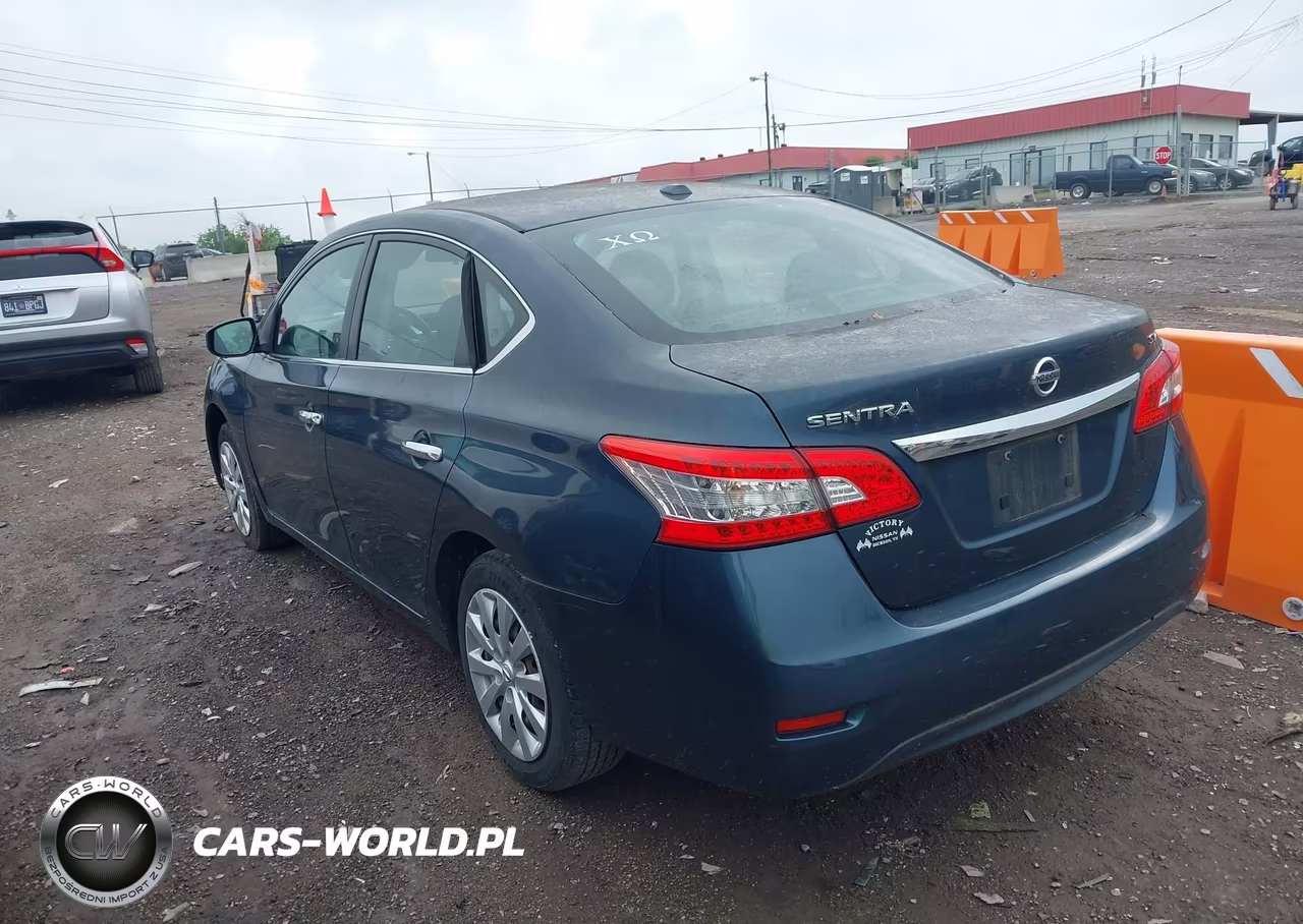 2015 Nissan Sentra Sv VIN:3N1AB7AP5FL681256 - 3