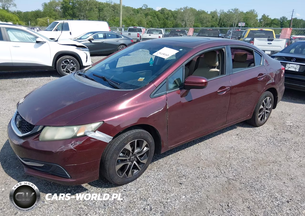 2015 Honda Civic Ex VIN:19XFB2F88FE069550 - 2